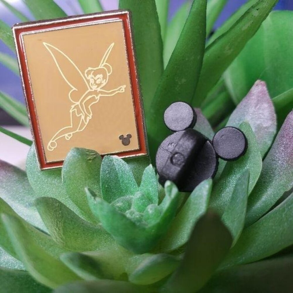 Disney Tinkerbell hidden Mickey Mouse pin (4 of 5) park collectors pin peter pan